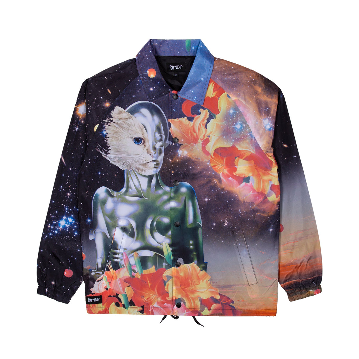 RipNDip Galactica Coaches Jacket (Black)